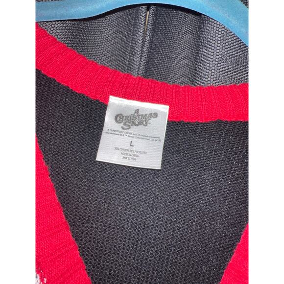 Ugly Christmas Sweater Xmas Size Large Story - Picture 2 of 3